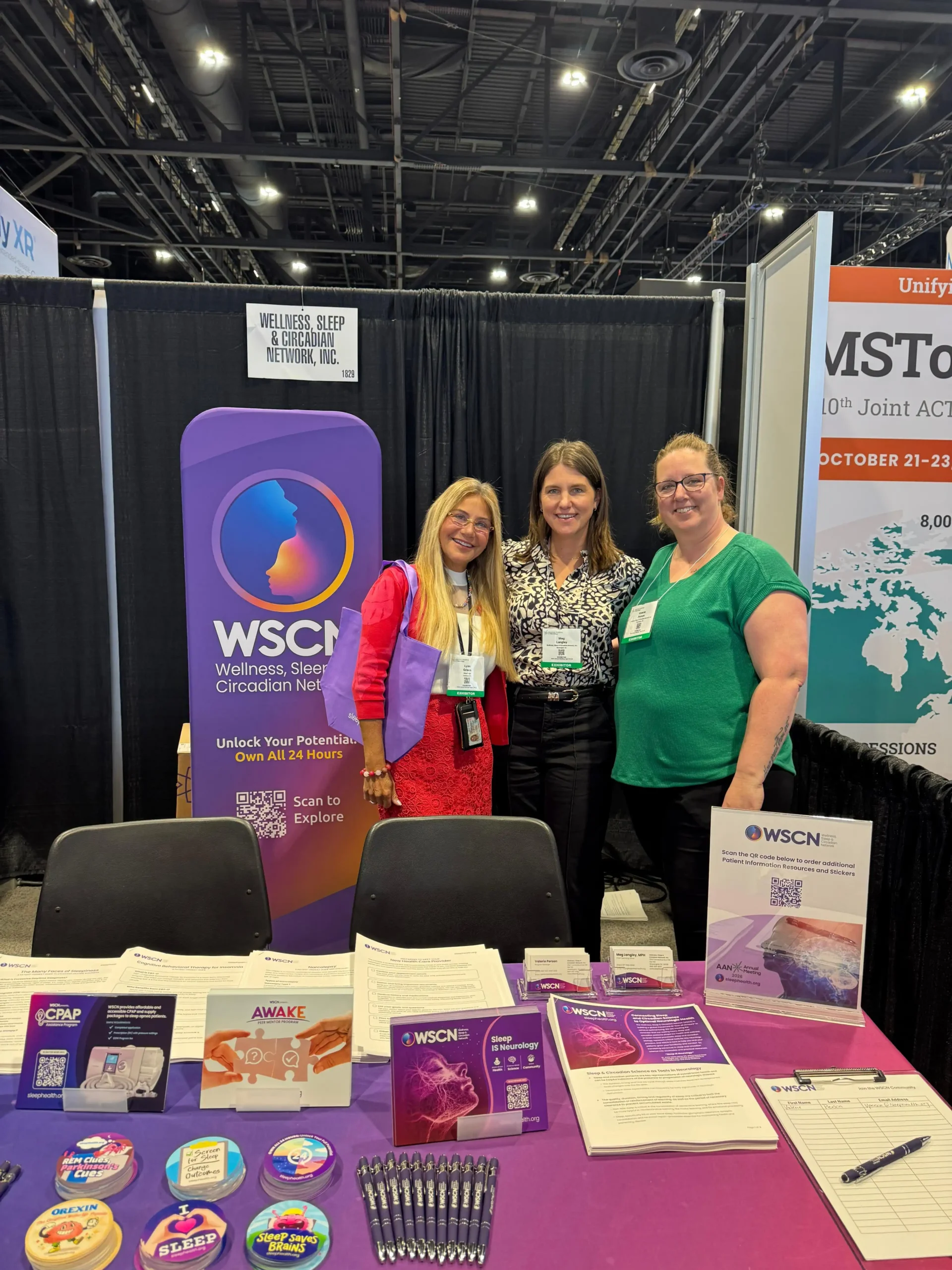 WSCN attends AAN Convention 2026